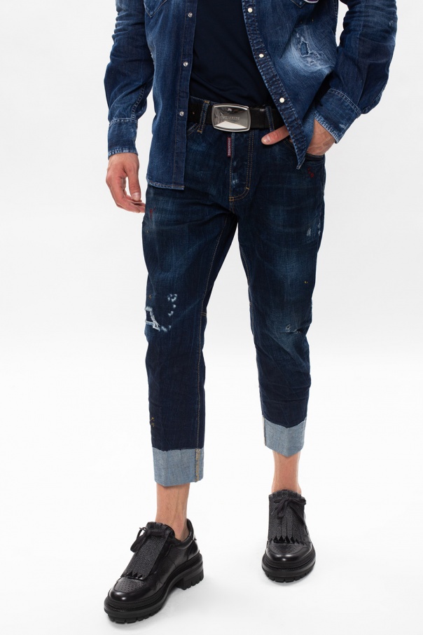 Sailor' jeans with logo Dsquared2 - Basic Pants x Pharrell